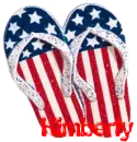 FLIPFLOPS WITH THE NAME KIMBERLY