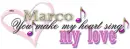 You make my heart sing - Marco