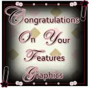 Congratulations on your features graphics