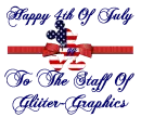 Happy 4th Of July G-G Staff