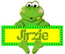 BLINKIE WITH THE NAME JIRZIE