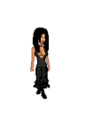 black doll