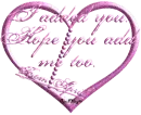 pink heart add april