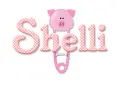 Safety Pin: Pink Pig: Shelli