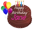 Happy Birthday-Jane