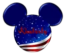 MICKEY WITH THE NAME KIMBERLY