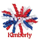 BOW WITH THE NAME KIMBERLY