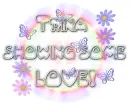 trina showing love pastel
