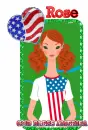 4th of July-God bless America-Rose
