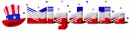 4th of july name tag-Migdalia