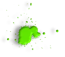 green splat