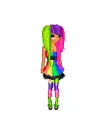 Rainbow doll