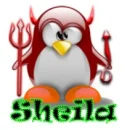 SHEILA WITH PENGUIN
