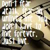 Fear An Unlived Life