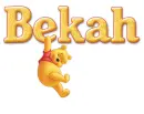winnie pooh bekah