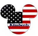 MICKEY WITH THE NAME KIMBERLY