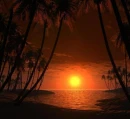 SUNSET IN THE TROPICS