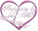 pink heart hi april
