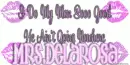 he aint going nowhere delarosa
