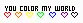 You color my world