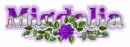 Migdalia purple rose