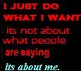 its about me