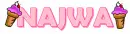 ice cream najwa