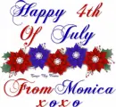 Happy 4th of July From Monica
