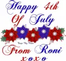 Happy 4th of July From Roni