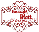 Goodnight, Matt