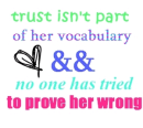 True