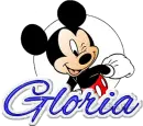 Gloria Mickey Mouse
