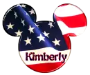 MICKEY WITH THE NAME KIMBERLY
