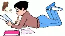 Dog Eating Homework