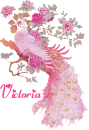 Victoria's pink peacock. 