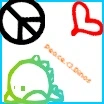 Peace Love Dinos