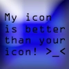 My icon is better 