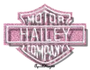 pink harley davidson hailey