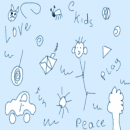 blue kids