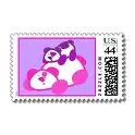 Purple panda