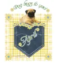 Pug hugs to you, April