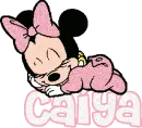 Caiya Sleeping Baby Minnie Mouse