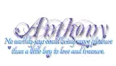 Little boy to love and treasure - Anthony
