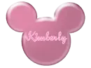 MINNIE HEAD WITH THE NAME KIMBERLY