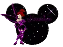 MICKEY HEAD WITH TINKERBELL WITH THE NAME HEATHER