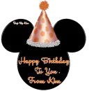 HAPPY BIRTHDAY TO YOU FROM KIM