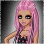 pink hair punk girl