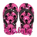 FLIPFLOPS WITH THE NAME KIMBERLY
