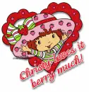 Christy loves it, strawberry shortcake