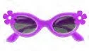 Purple sunglasses